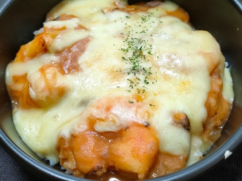 ビスクソースでエビドリア♪